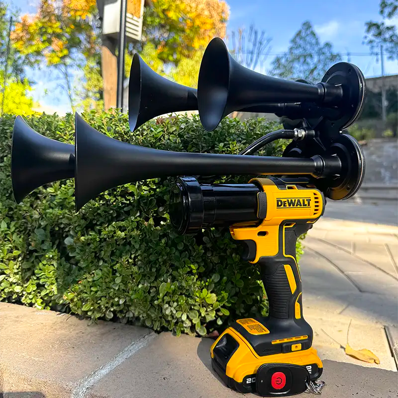 DIY Train Horn from DEWALT Drill: Step-by-Step Guide
