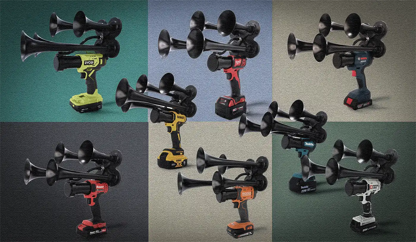 Bestsellers Impact Train Air Horngun by Honkup 