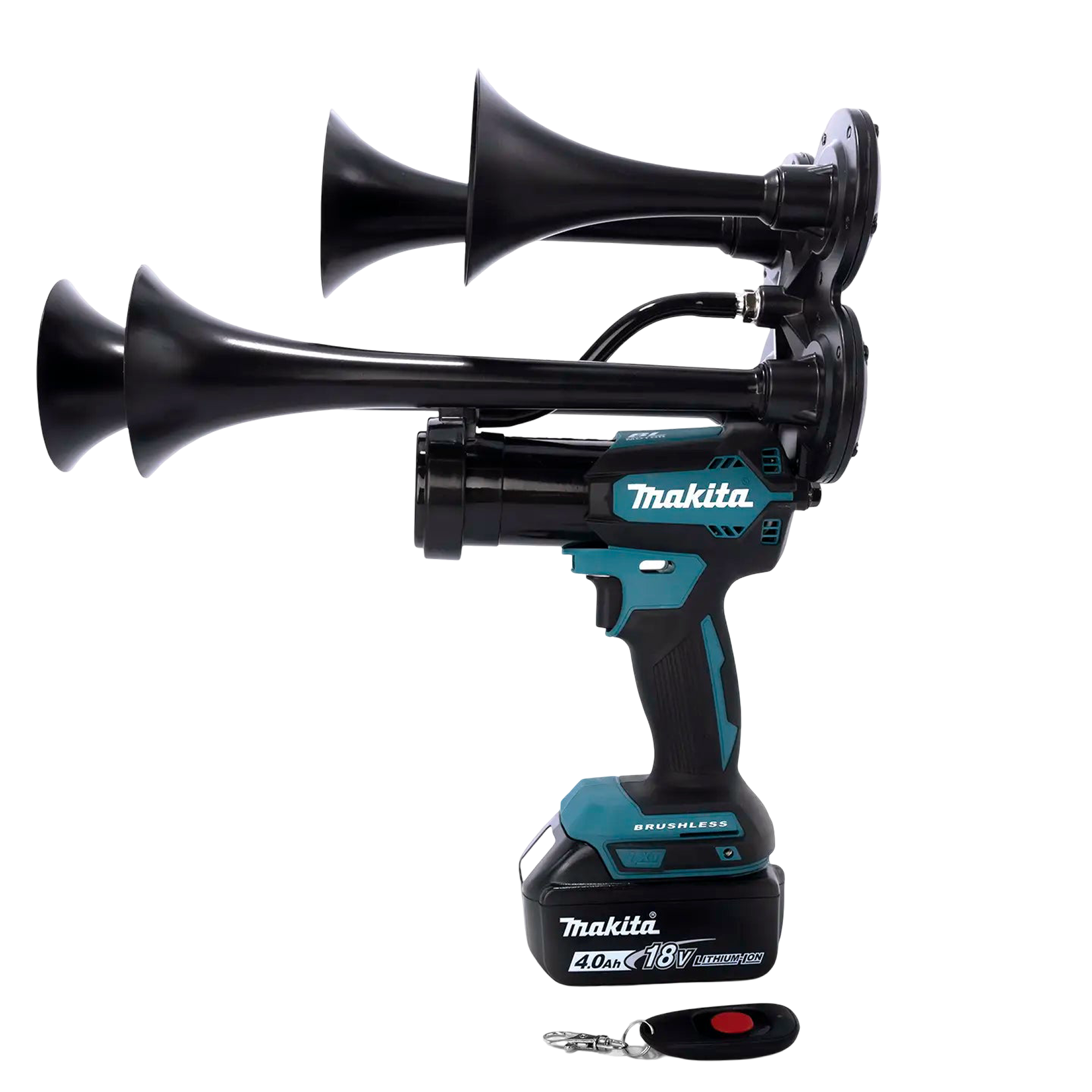Impact Train Air Horn Compatible with Makita Batteriesby Honkup