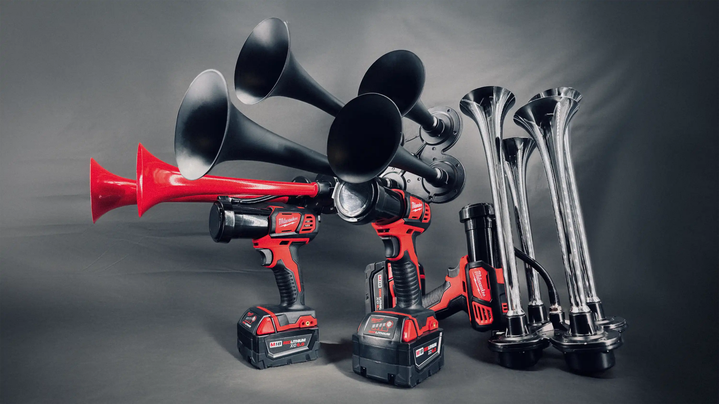 Milwaukee Impact Train Air Horns horngun boss