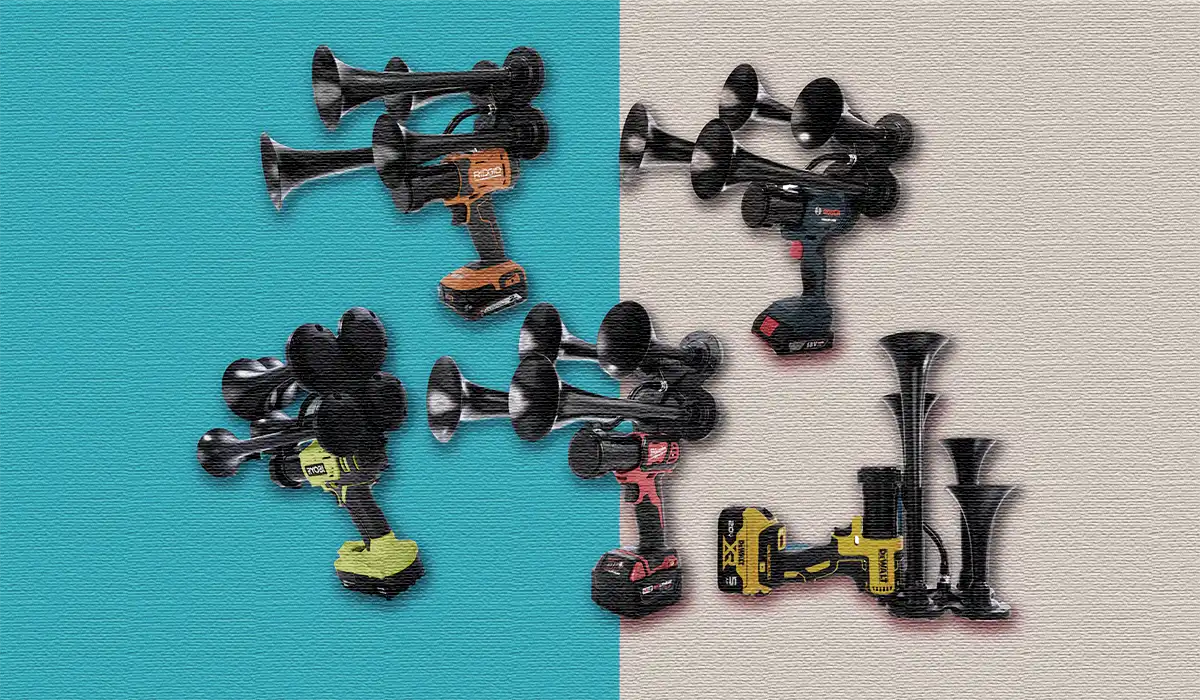 Quad Core Model Train Horngun with remote control