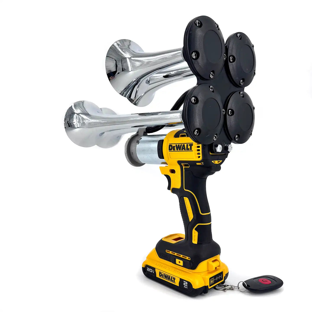 DeWalt Impact Train Air Horn Quad Core Model Silver