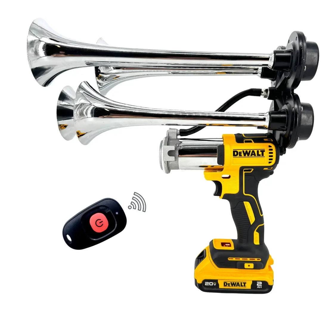Train Horn for DeWalt Batteries – Quad Pro