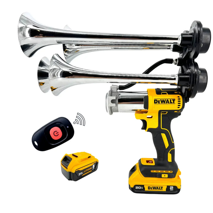 Train Horn for DeWalt Batteries – Quad Pro