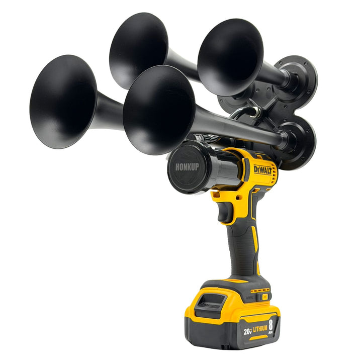 Train Horn for DeWalt Batteries – Quad – Without Remote