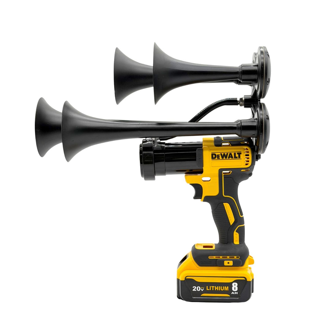 Train Horn for DeWalt Batteries – Quad – Without Remote