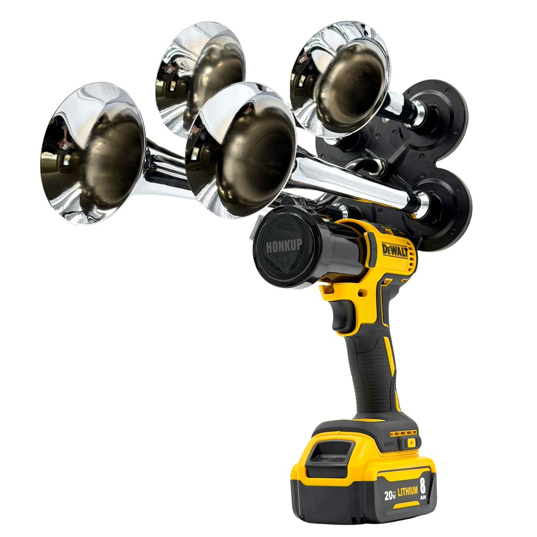 Train Horn for DeWalt Batteries – Quad – Without Remote