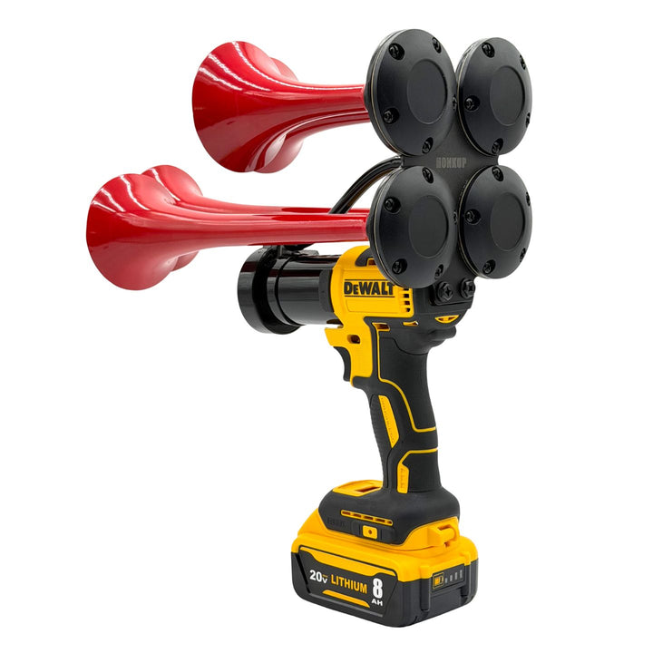 Train Horn for DeWalt Batteries – Quad – Without Remote