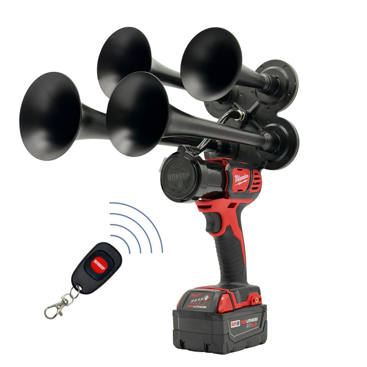 Train Horn for Milwaukee Batteries – Quad