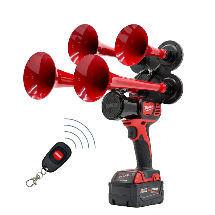 Train Horn for Milwaukee Batteries – Quad