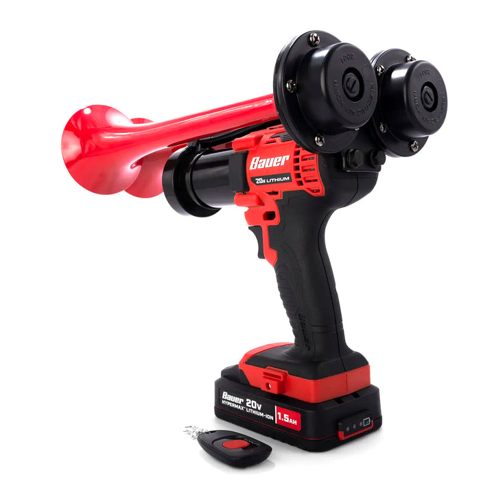 Bauer Compact Dual Model train horn boss gun edition built for portability and power