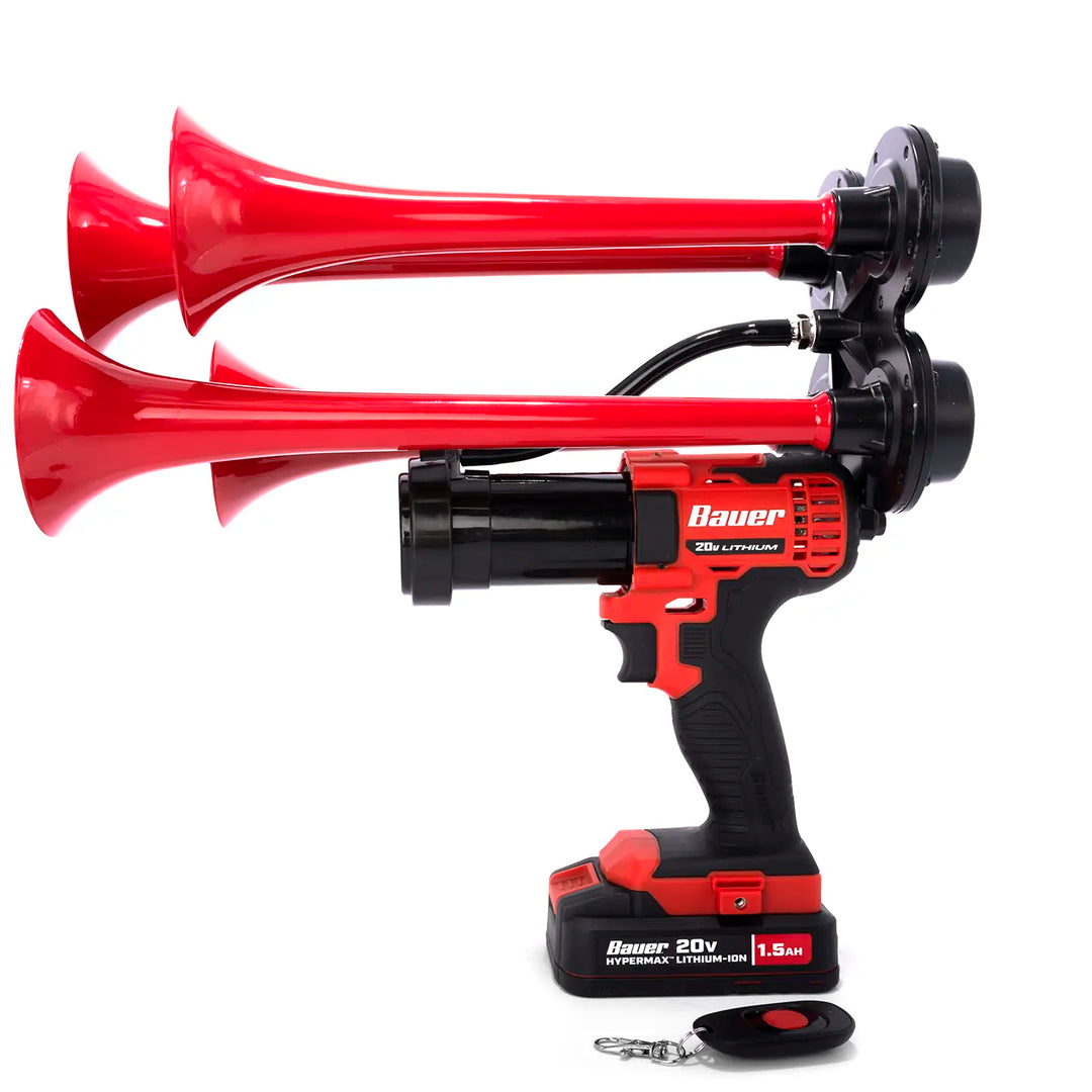 Portable Bauer 20V handheld train horn Pulsefire Edition