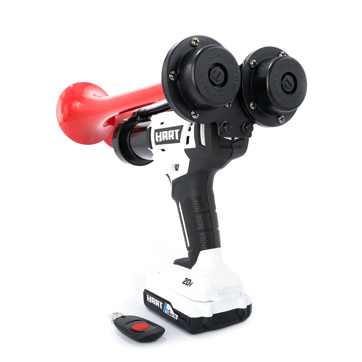 Handheld Hart red Compact Dual train horn ready to use out of the box 130dB