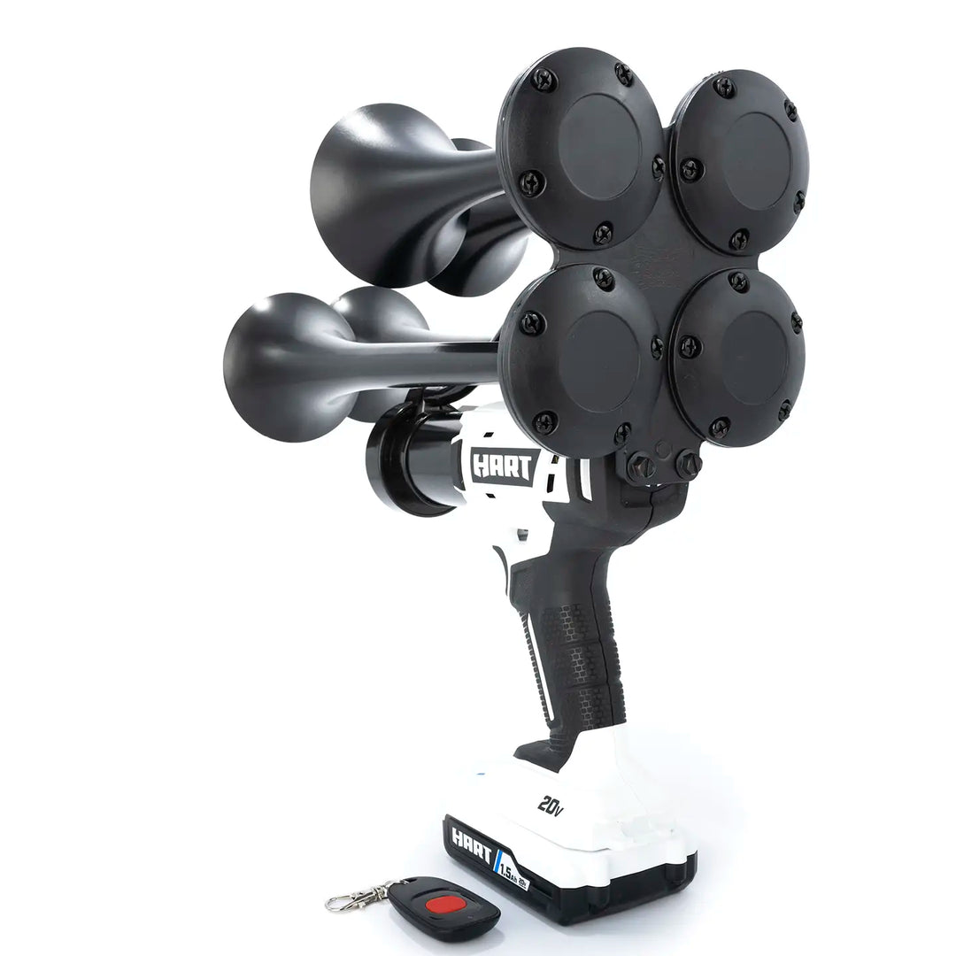 Portable Hart 20V cordless train horn Core Edition handheld boss gun design premium air horn