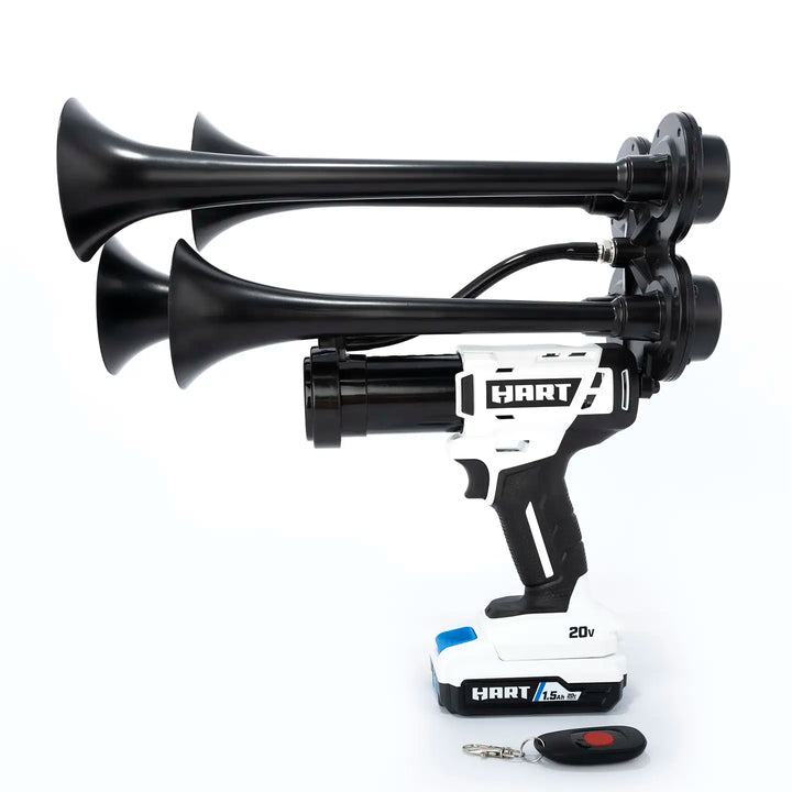 Portable Hart black Pulsefire 20V cordless train horn handheld boss gun premium edition 150dB