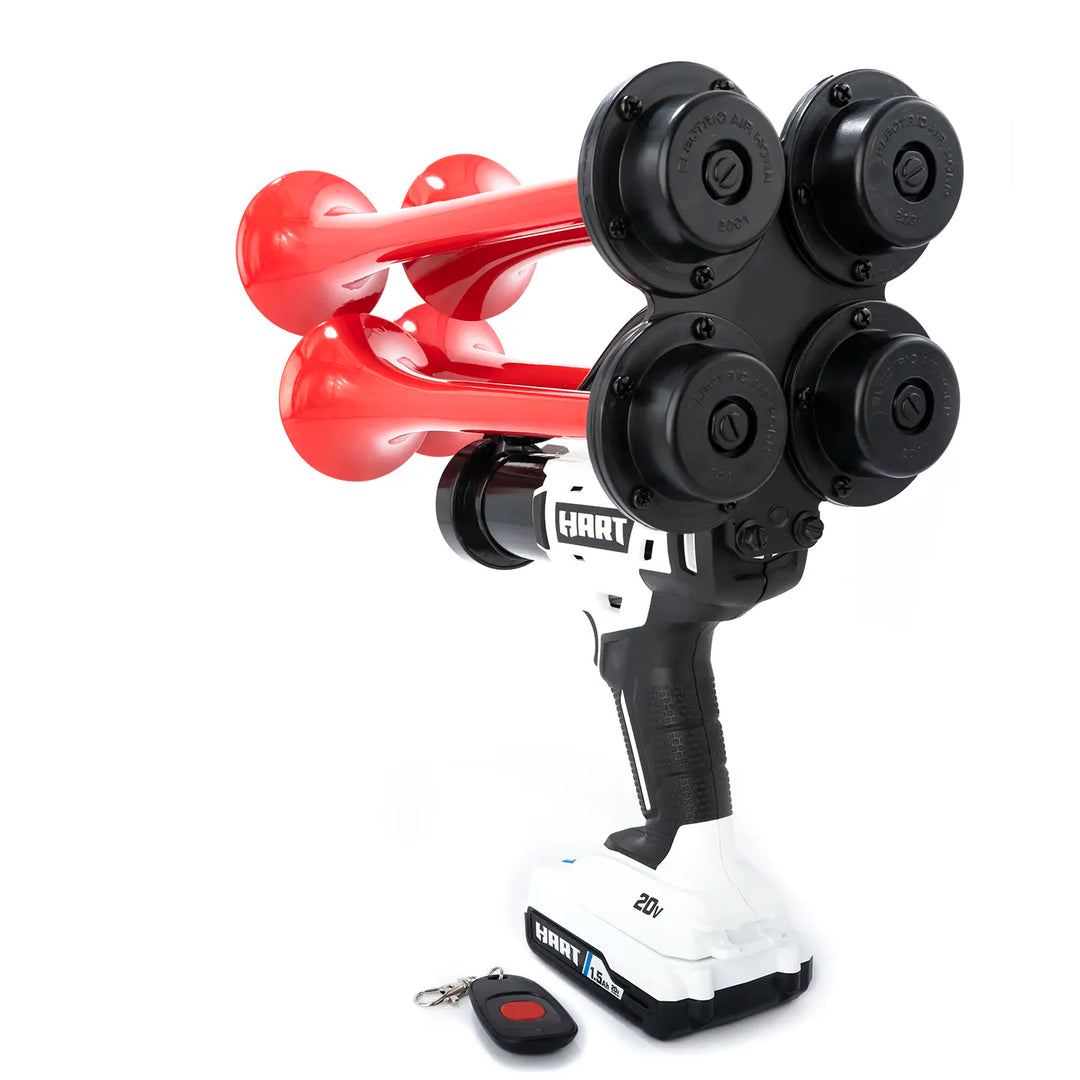 Portable Hart red Pulsefire 20V cordless train horn handheld boss gun premium air horn 150dB