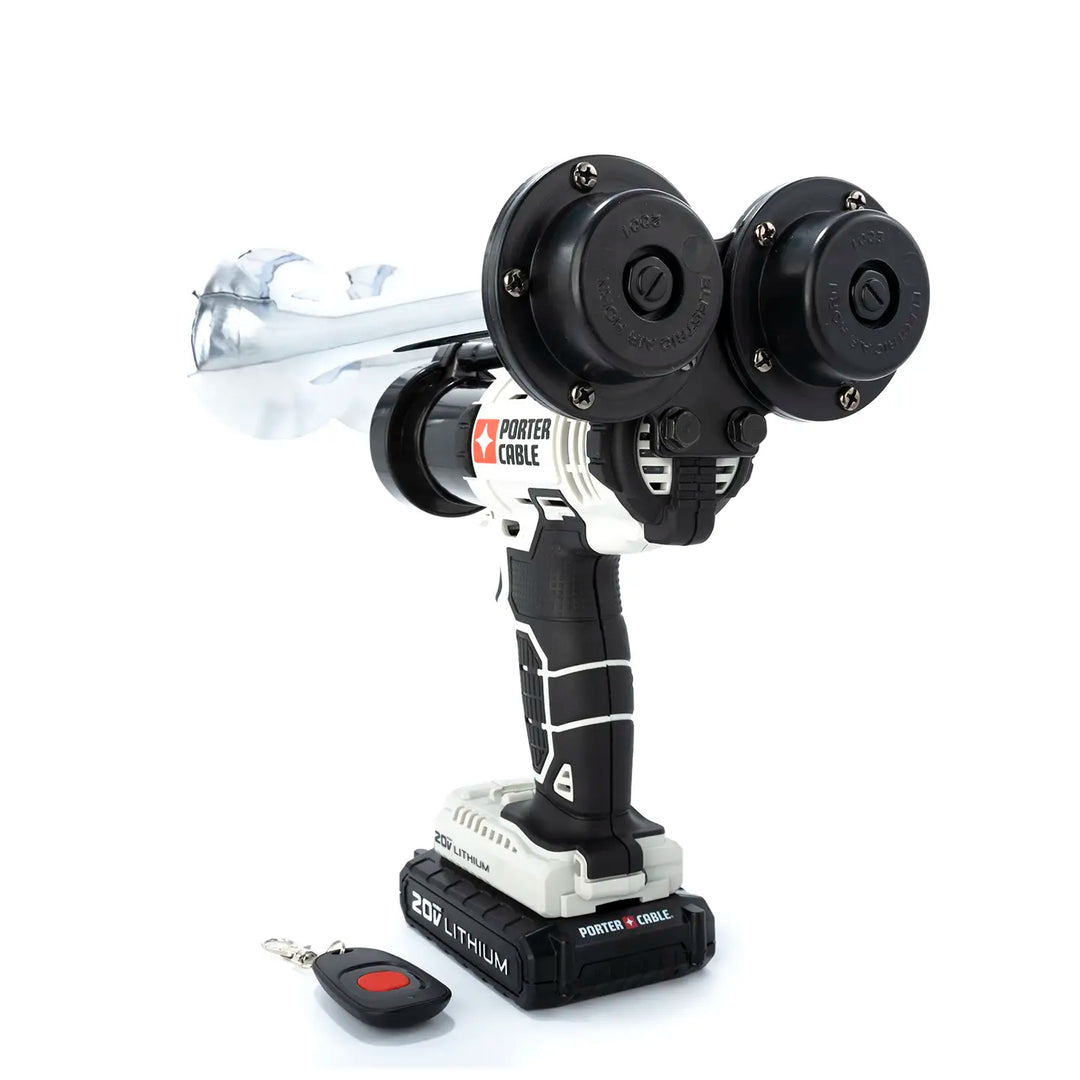 Impact Train Air Dual Horn Compatible with Porter Cable batteries Chrome