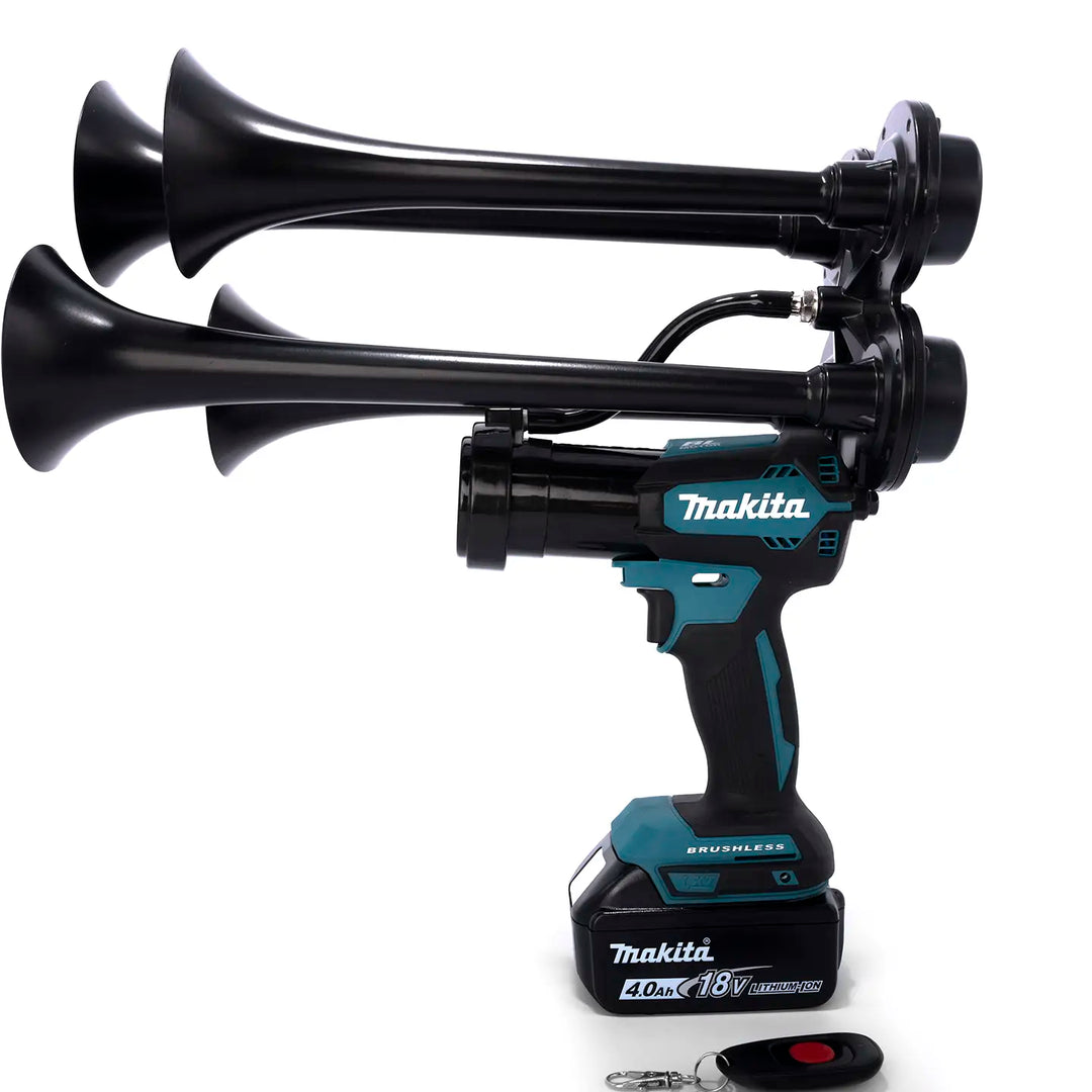 Portable Makita Impact Drill Train Horn Premium Pulsfire Extreme Edition with remote control