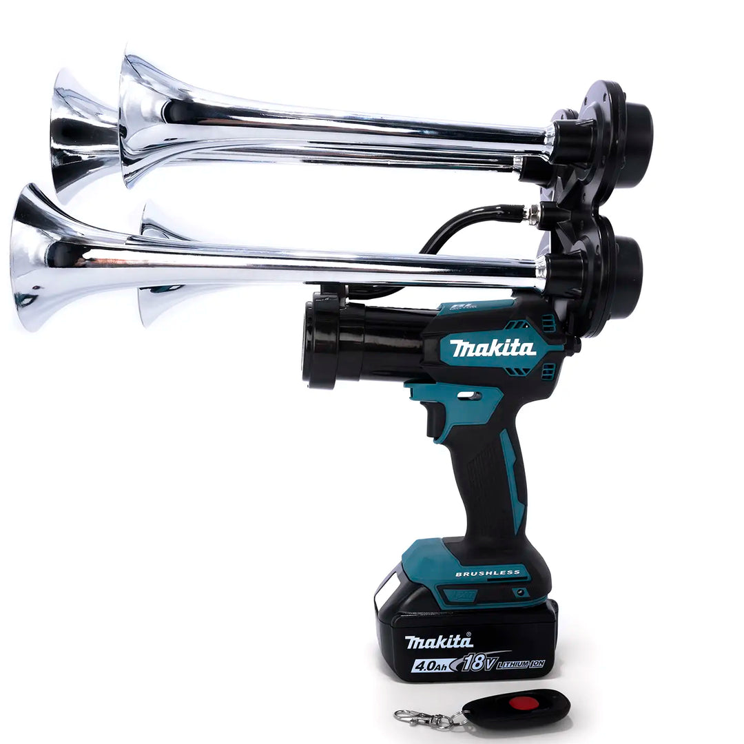Makita impact driver air horn Pulsefire Extreme handcrafted 4 trumpet edition