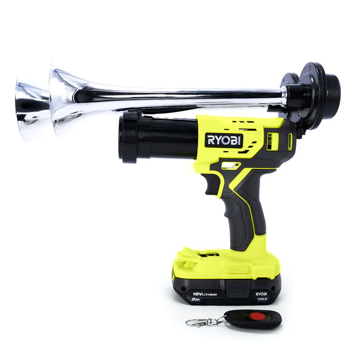 Ryobi boss gun Compact Dual train horn drill portable 18V cordless model