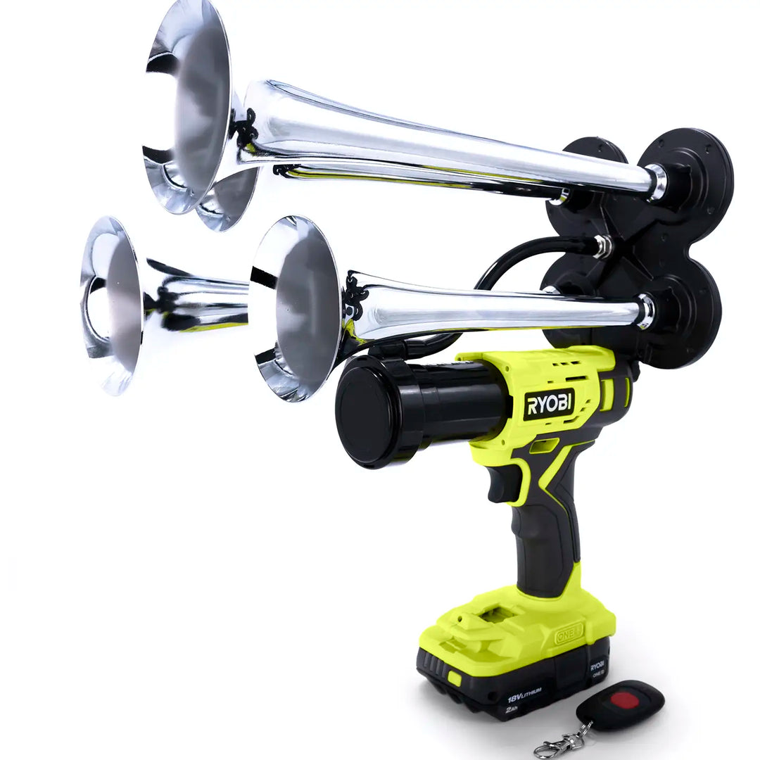 Ryobi handheld Pulsefire train horn premium extreme model with powerful 150dB output